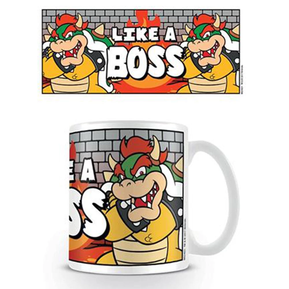 Super Mario Bowser Like A Boss Mug 3 Super Mario Bowser Like A Boss Mug
