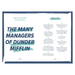 The Office Quizpedia Trivia Book -Entertainment Toy Store yellow octopus the office quizpedia trivia book 2