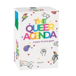 The Queer Agenda Party Game -Entertainment Toy Store yellow octopus the queer agenda card party game 2