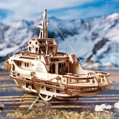 Ugears Mechanical Tugboat Model Kit