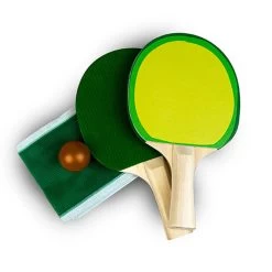 You Guac Served Ping Pong Set -Entertainment Toy Store yellow octopus you guac served avocado ping pong table tennis 3